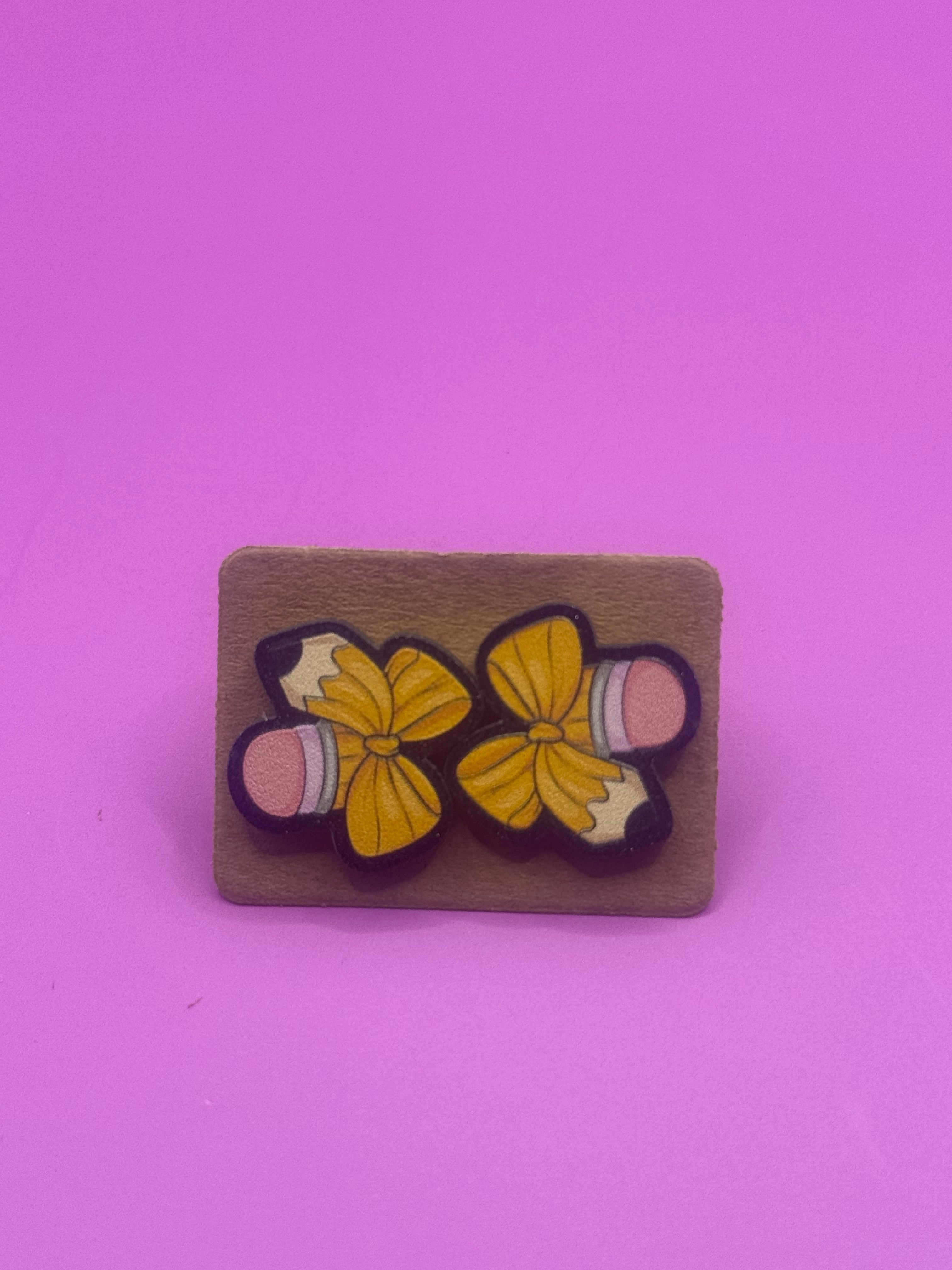 Back to School Earrings