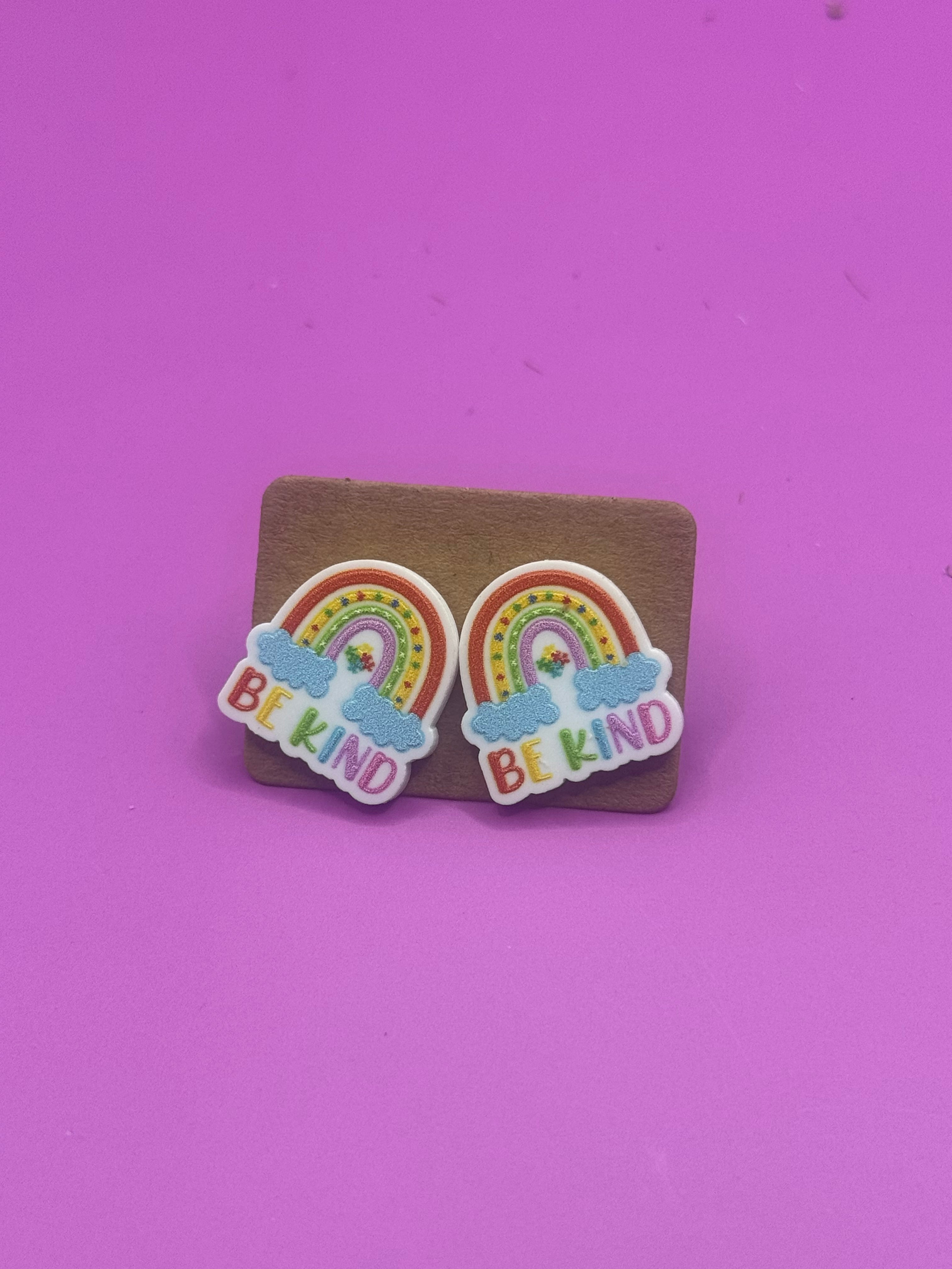 Autism Awareness Earrings