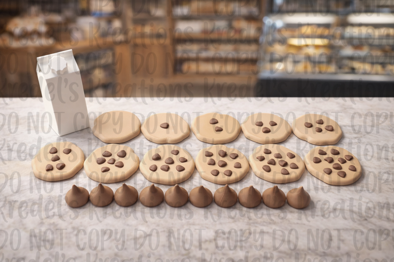 Cookies, Chocolate Chips & Milk