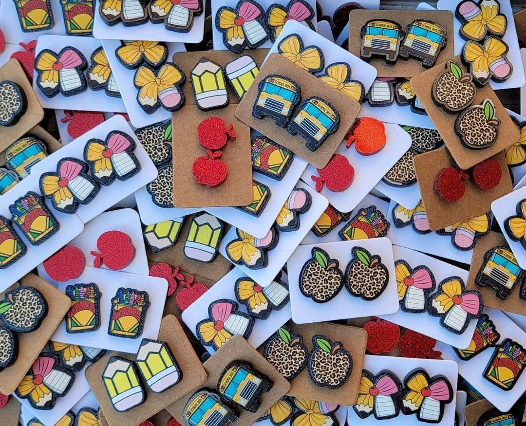 Back to School Earrings