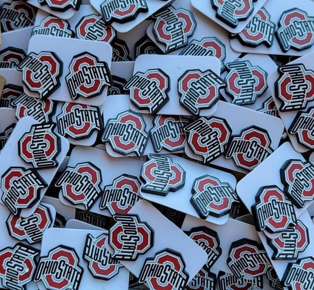 Ohio State Earrings