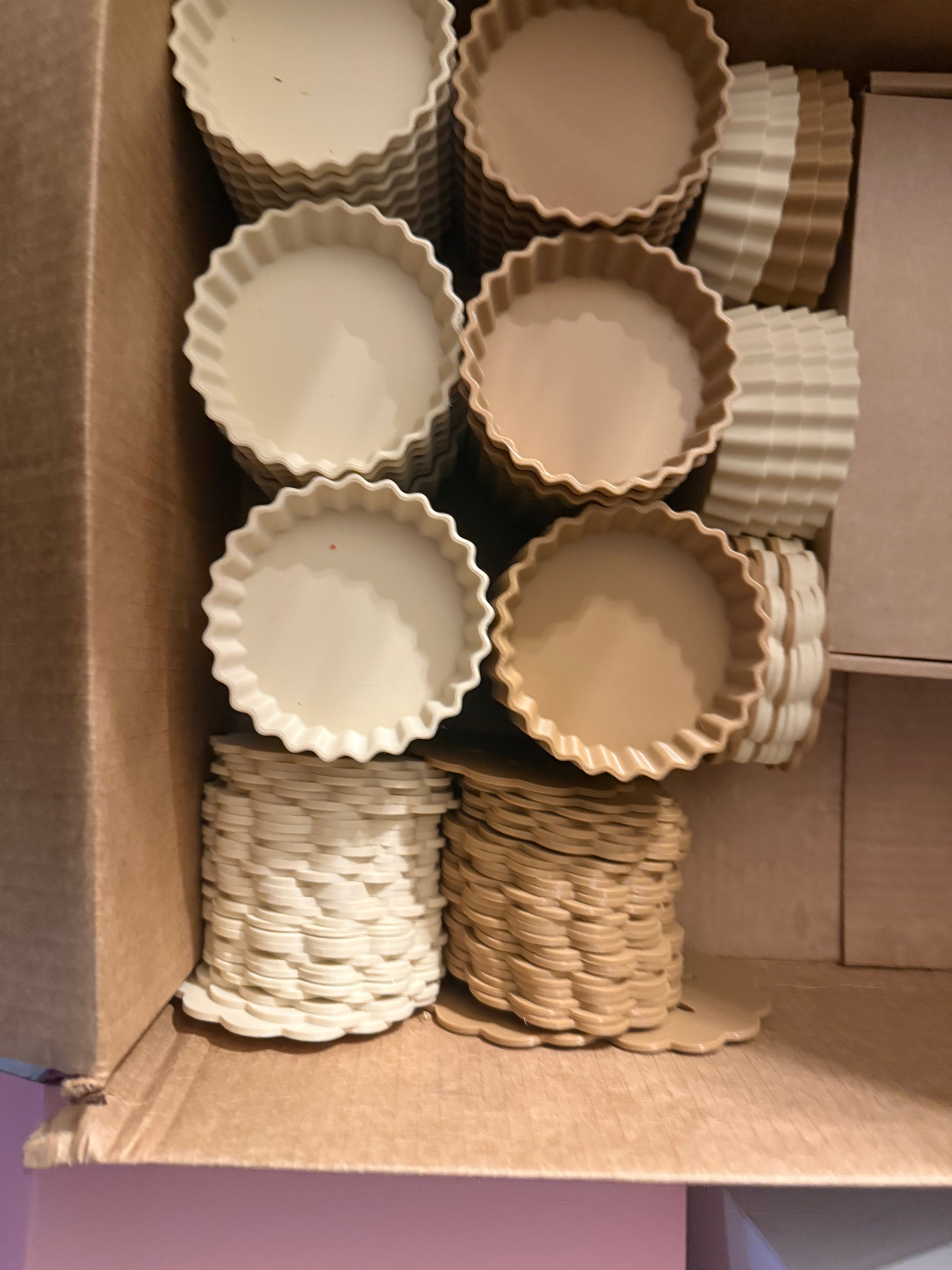 2 Pie Sets (2 crusts and 2 Bottoms)