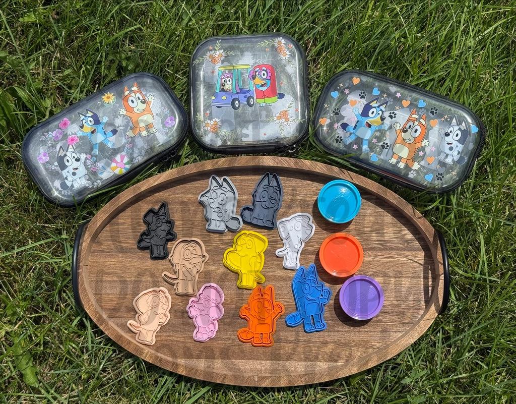 Bluey PlayDoh Stamp/Cutter Set