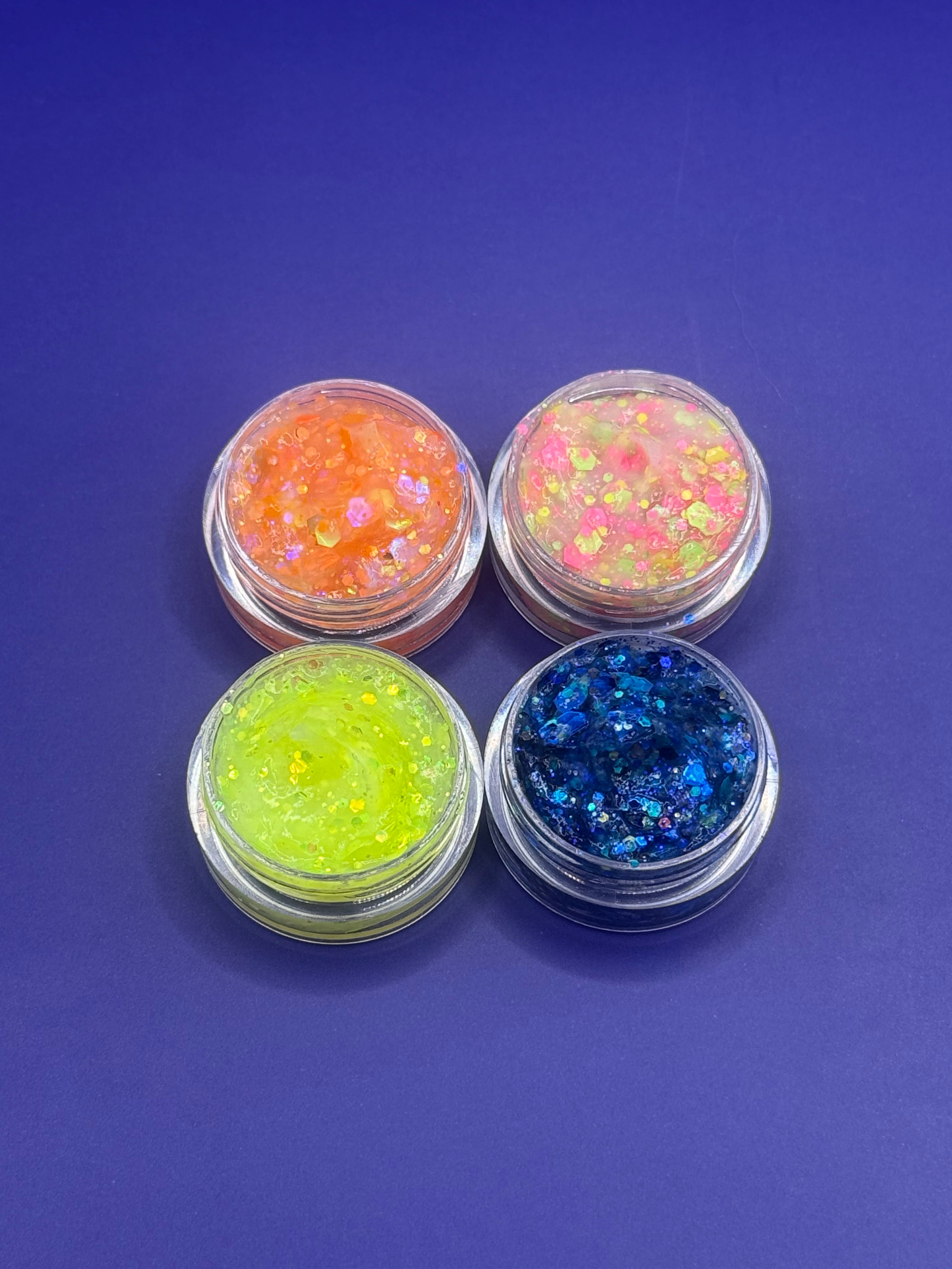 Scented Hair Glitter 1 oz Sample Jars