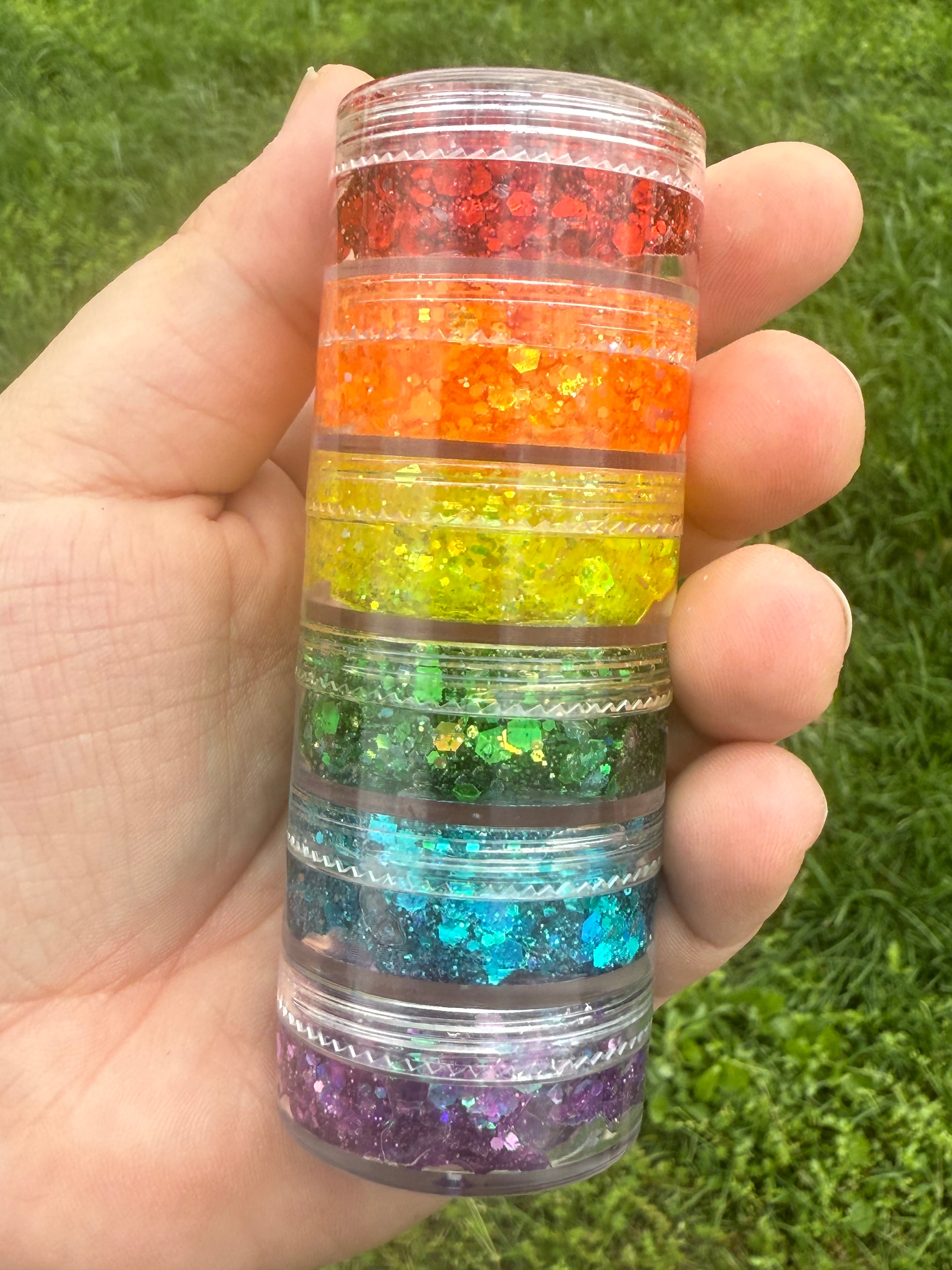 Rainbow Hair Glitter