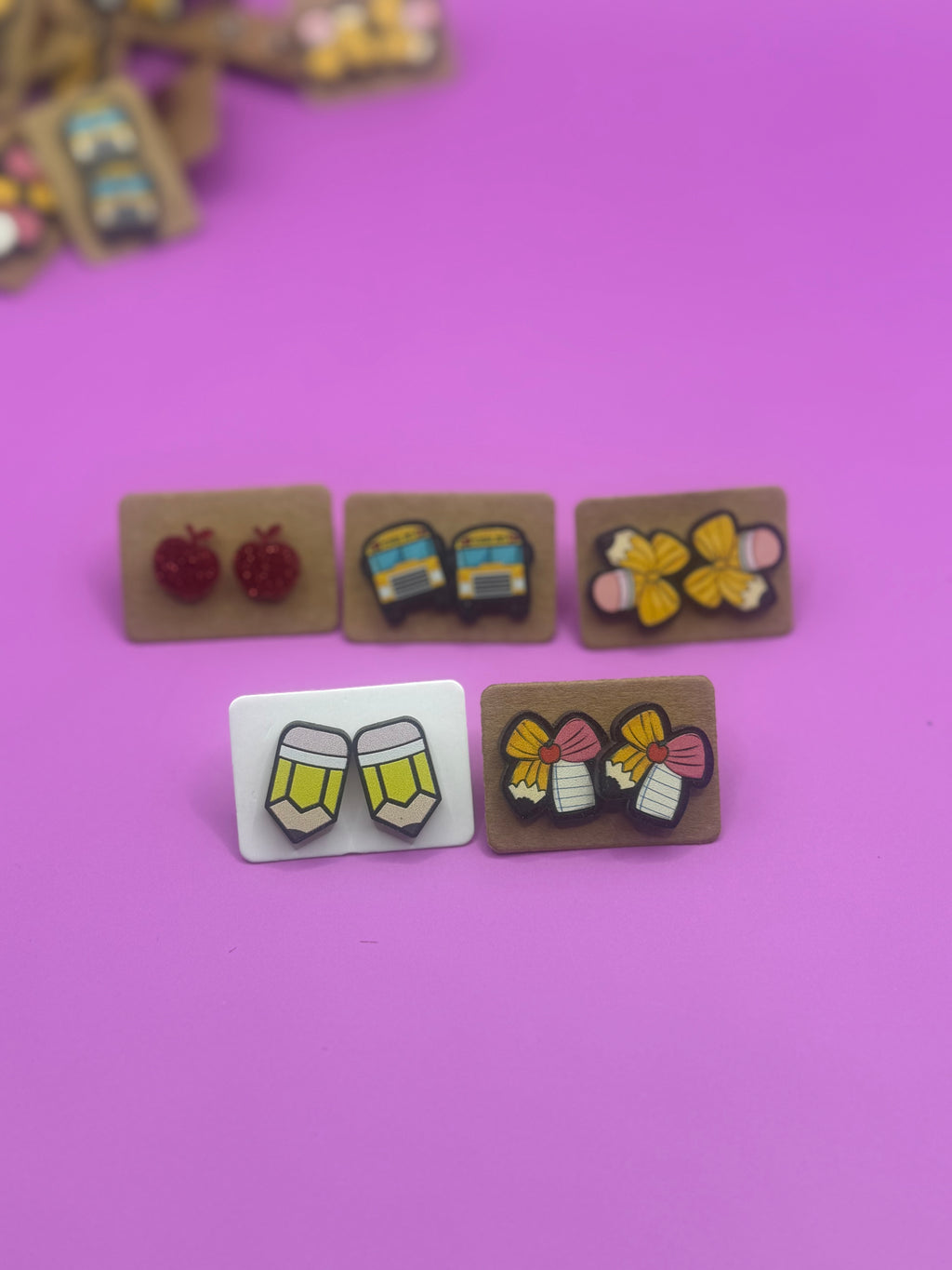 Back to School Earrings