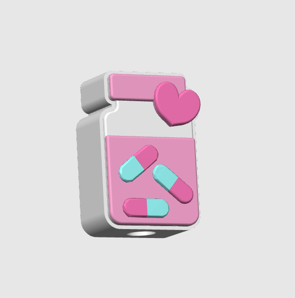 Medical Field Desk Accessories - Medicine Bottle
